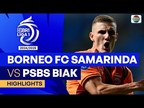 GLOWIN88 x janda303 - Borneo FC Samarinda VS PSBS Biak - Highlights | BRI Liga 1 2024/25