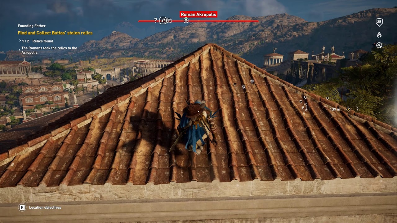 Assassins Creed Origins: Founding Father and Assassinating Flavius the Lion (Roman Akropolis)