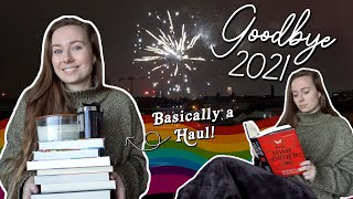 BASICALLY JUST A CHRISTMAS BOOK HAUL... the last vlog of 2021 & hitting my goodreads goal | Part 3