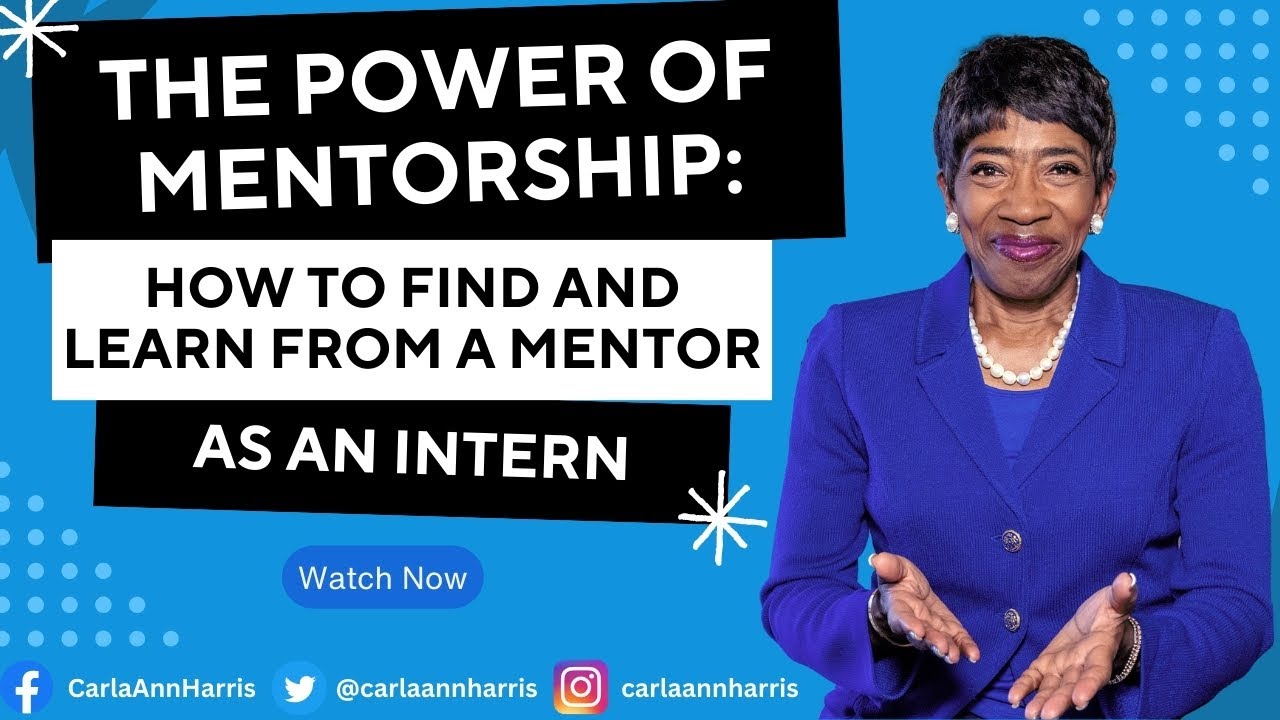The Power of Mentorship: How to Find and Learn from a Mentor as an ...