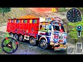 Offroad Indian Truck Driver Simulator - Heavy Hill Transport Cargo Duty Driving - Android GamePlay