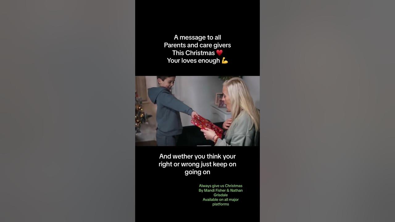 Always give us Christmas by Mandi Fisher & Nathan Grisdale #alwaysgiveuschristmas #parenting