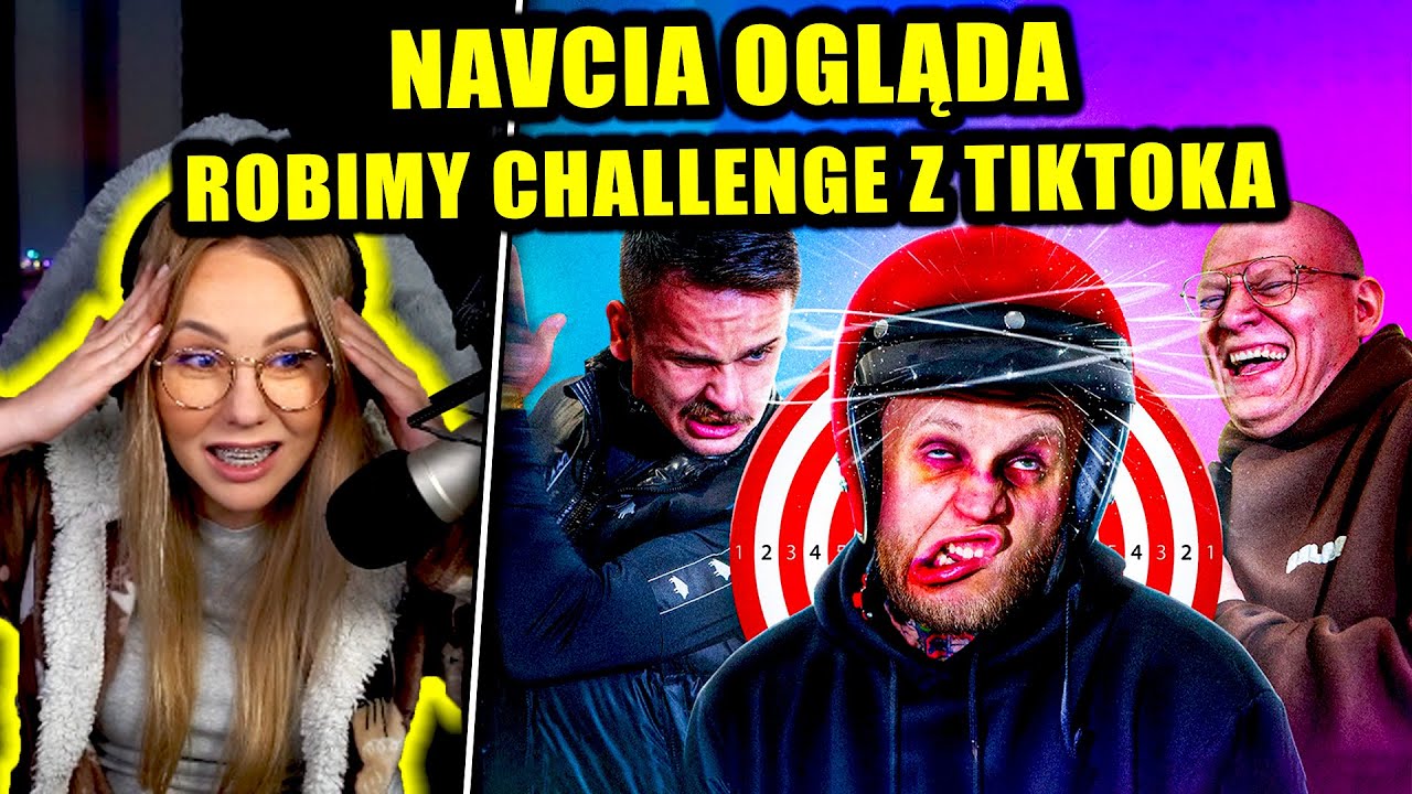 NAVCIA ogląda BUNGEE - ROBIMY CHALLENGE Z TIKTOKA