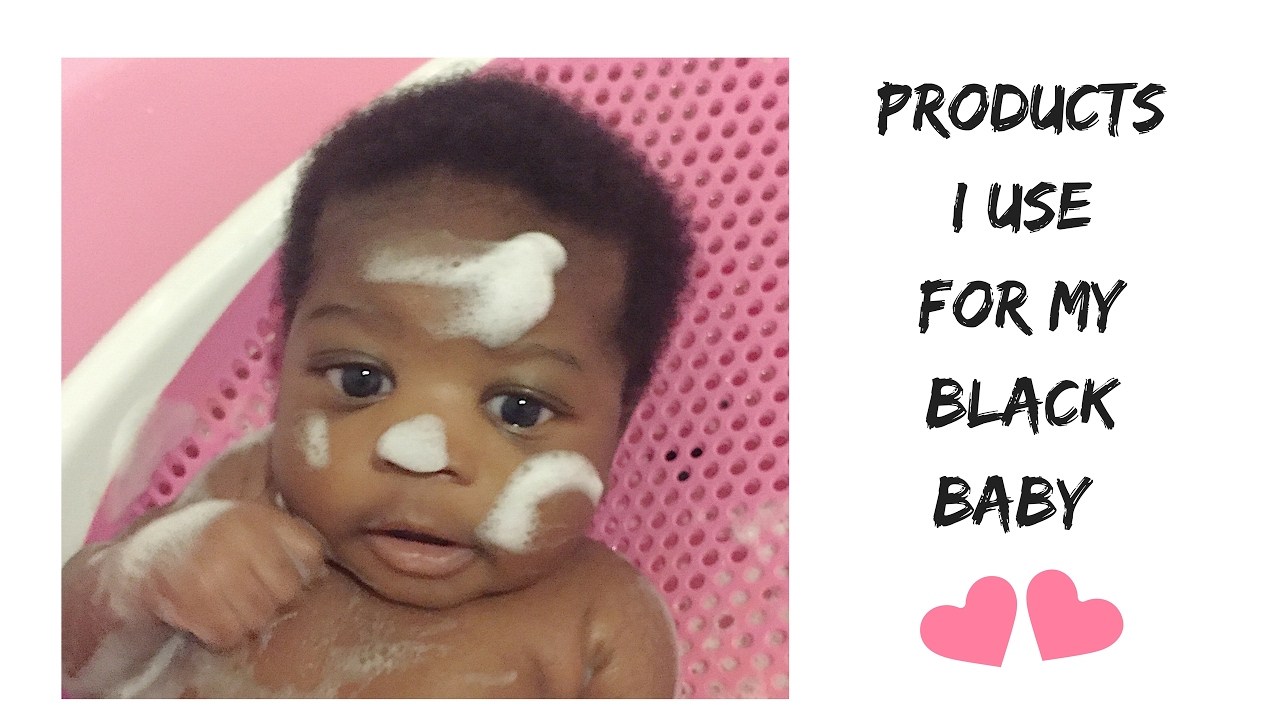 PRODUCTS I USE FOR MY BLACK BABY | HAIR & SKIN CARE - YouTube
