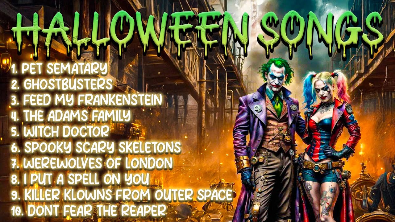 👻 Best Halloween Songs Ever 2025 🎃 Classic & Modern Scary Hits | Top Playlist