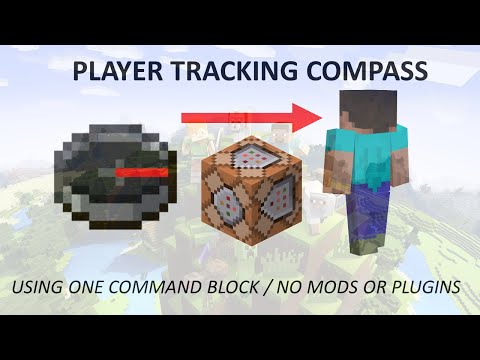 Minecraft Manhunt Compass like Dream! Tutorial!