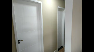 Como pintar uma porta de madeira na cor branco?