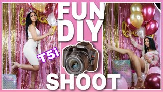 My Birthday DIY Photoshoot...Not What I Wanted! | Daily Vlog