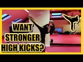 Kicking Drills Training Routine for Stronger and Higher Kicks