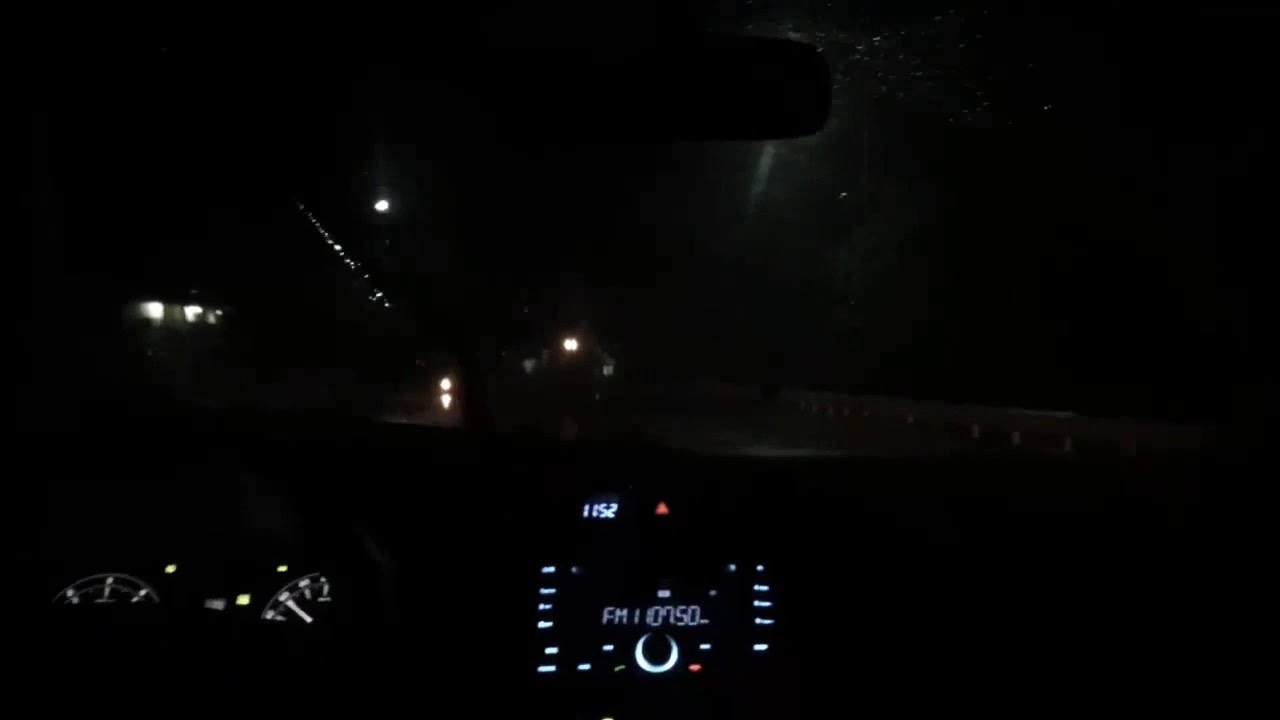 Rainy night drive with mom and dad // 1 - YouTube