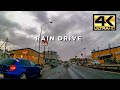 Japan Rain Drive - Rain Drive ASMR (Kyoto to Osaka via Route 1) 4K