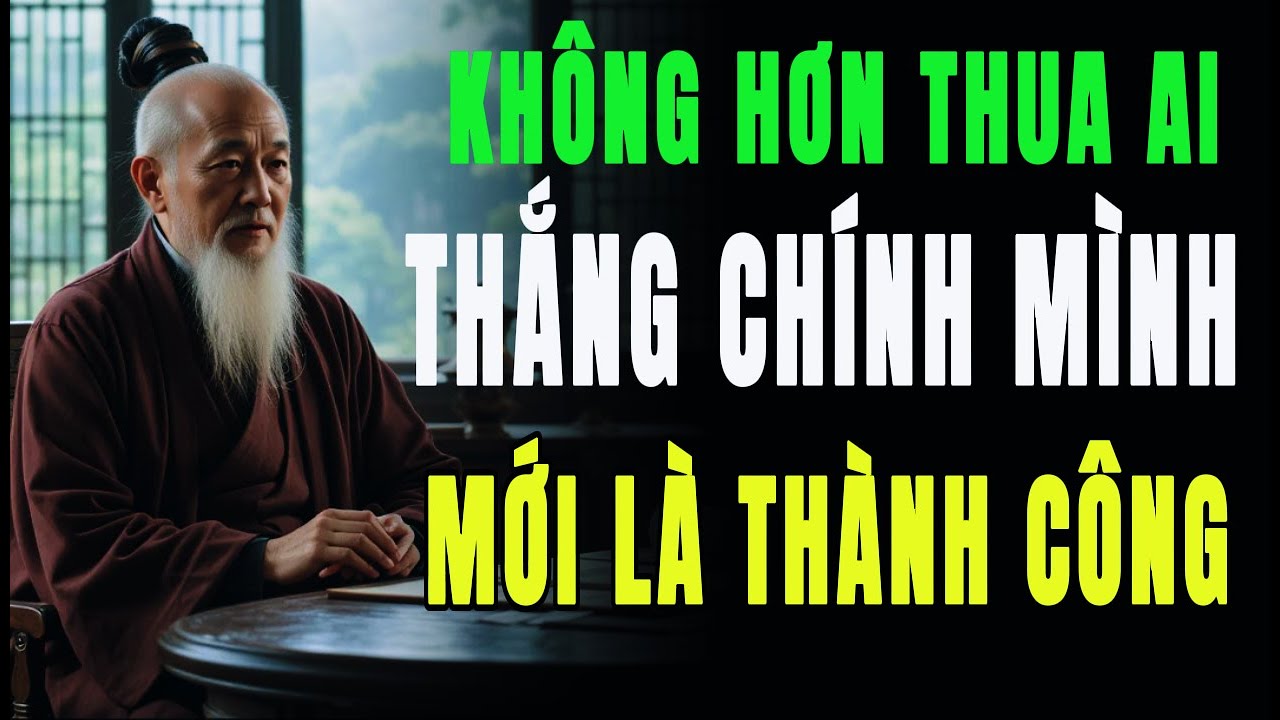 Không Phải Hơn Người Khác – Mà Là Thắng Chính Mình Mới Là Thành Công | HỌC TỪ CỔ NHÂN