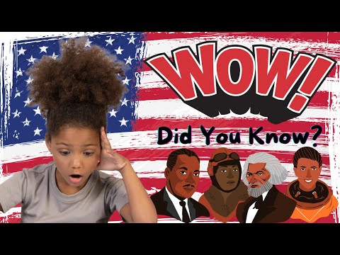 Little Known Black History Facts for Kindergarten 😮 Black History Quotes & Black History Fun Facts