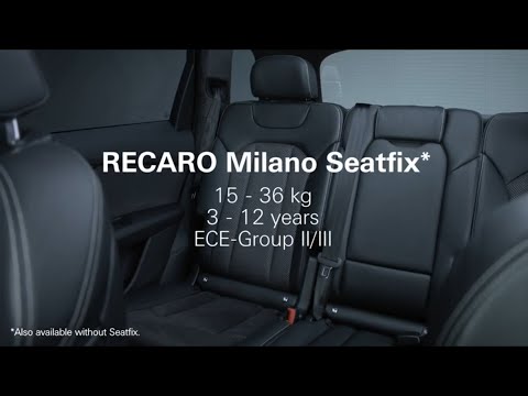 RECARO Milano Seatfix: How to install the child seat correctly