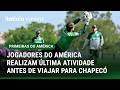 AMÉRICA REALIZA ÚLTIMA PREPARAÇÃO PARA O JOGO CONTRA A CHAPECOENSE AMANHÃ PELA COPA SUL-SUDESTE