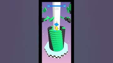 Stack Ball Gameplay Walkthrough Level #15 #shorts