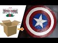 How To Make Captain America's Shield | Cardboard