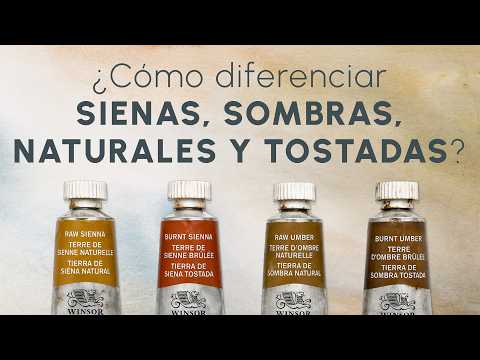 Cómo diferenciar SIENAS, SOMBRAS, NATURALES y TOSTADAS en acuarela
