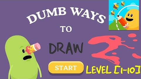 Dumb Ways to Draw 2 Level  1 2 3 4 5 6 7 8 9 10 Solution or Walkthrough