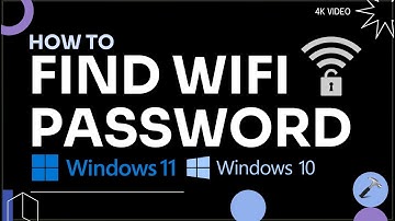 Find your WiFi password on Windows 11/10