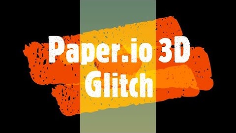 Paper.io 3D | 100% in record time | Glitch/Bug