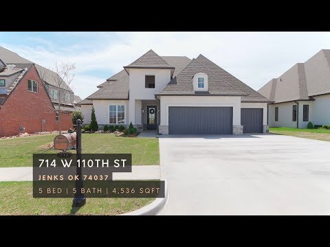 714 W 110th St, Jenks, OK home video tour