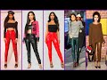 Top trendy Classy and stunning skin tight leather pants outfits Idea's for women's