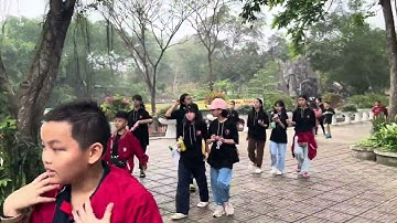 Lớp Bon - 6-A7 trường nghĩa Tân đi thăm quan HỒ NÚI CỐC thái nguyên