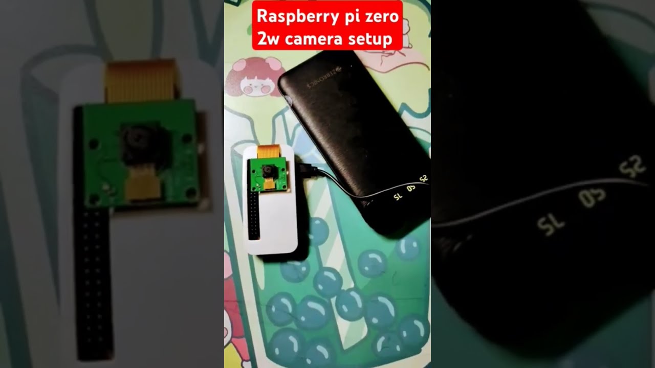 Raspberry Pi Zero 2W Camera Setup Easy Guide For Beginners RaspberryPi RaspbePiCamera TechWithPi