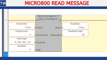 Read Message Data from Micro850 to Micro850 PLC