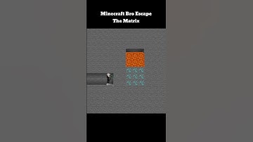 Minecraft Bro Escape The Matrix......