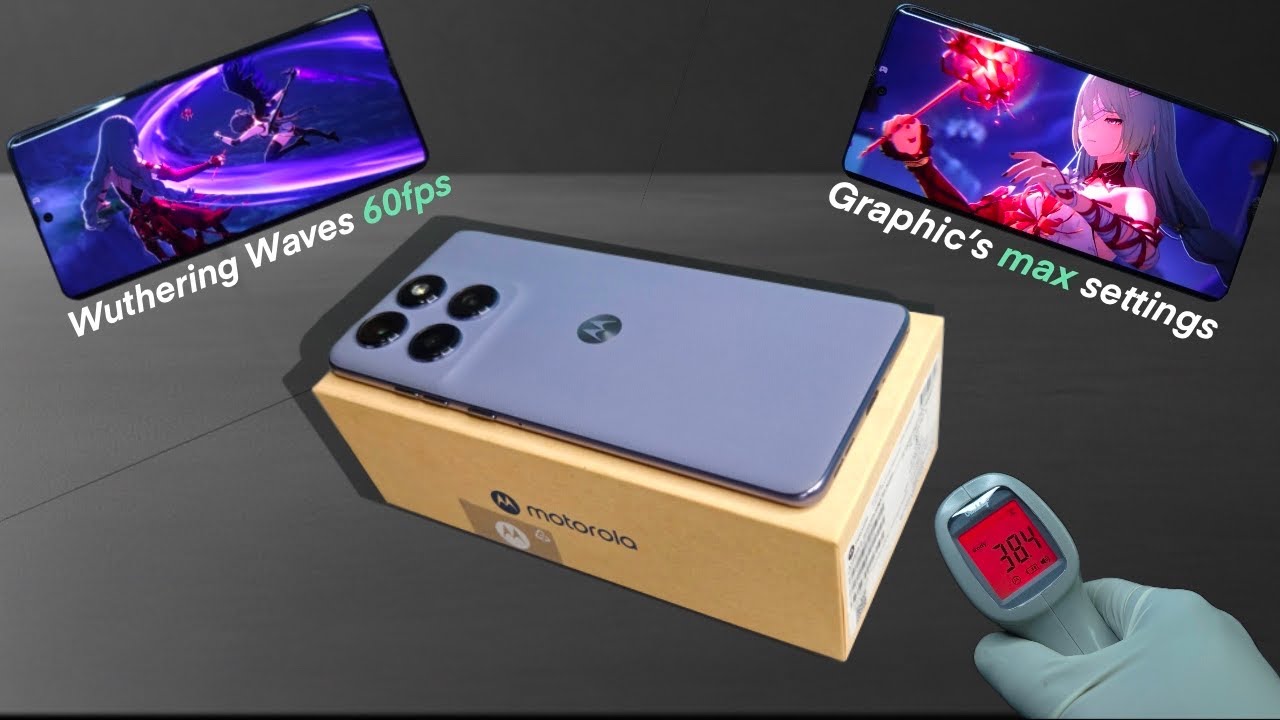 Motorola Edge 60 Fusion Unboxing, First Look & Wuthering waves Gameplay Test!