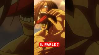 Pourquoi certains Titans Parles et d'autres non ? #anime #attaquedestitans #manga