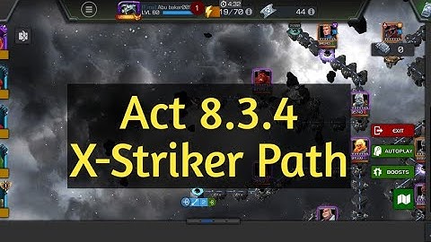 Act 8.3.4 X-Striker Path, please subscribe