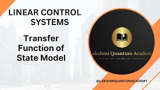 Transfer Function of State Model-LCS