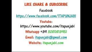 Live Ep-01 Learn italian in punjabi  +39 3280813951 screenshot 4