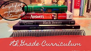 Plan With Me: 8th Grade Curriculum Picks