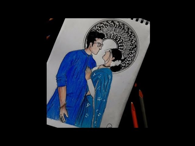 Top 77 bengali couple sketch best  seveneduvn