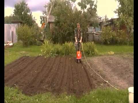 Tuin frezen en egaliseren