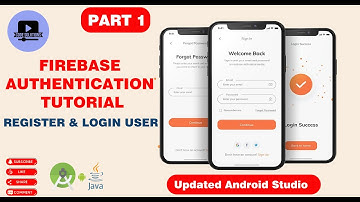 Login & Register Android App Using Firebase | Android Studio Authentication Tutorial - Firebase Auth