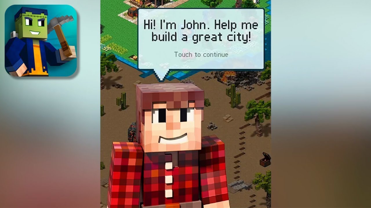 Block Town - Gameplay (iOS)