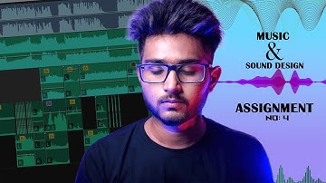 Tharun Speaks Assignment 4: Music And Sound Design