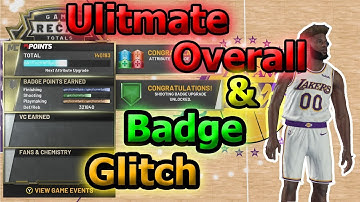 BEST NBA2k23 NEXT GEN 99 OVERALL BADGE AND VC GLITCH