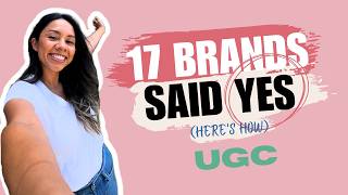 How I Made $2,455 in My First Month of UGC | 17 Brands System Breakdown