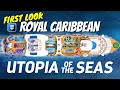 Utopia of the seas  full ship preview  details for the newest royal caribbean cruise ship 4k