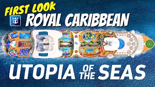 UTOPIA OF THE SEAS | Full Ship Preview &amp; Details For The Newest Royal Caribbean Cruise Ship 4K