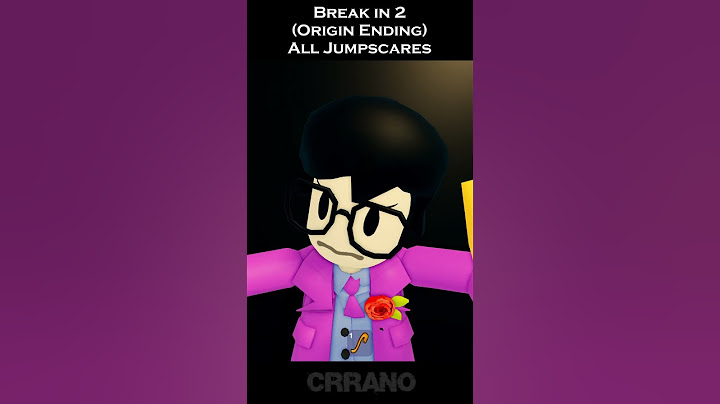 Break in 2 (Origin Ending) All Jumpscares #roblox #breakin2 #shorts