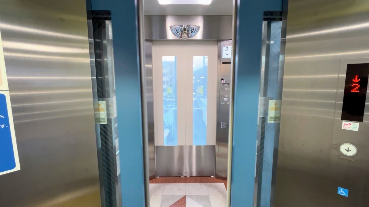 【日立】仏子駅のエレベーター HITACHI Elevator,Bushi Sta.