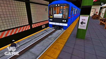 Passenger Mode 81-717.5 On Insular Line | Subway Simulator 3D Android Gameplay