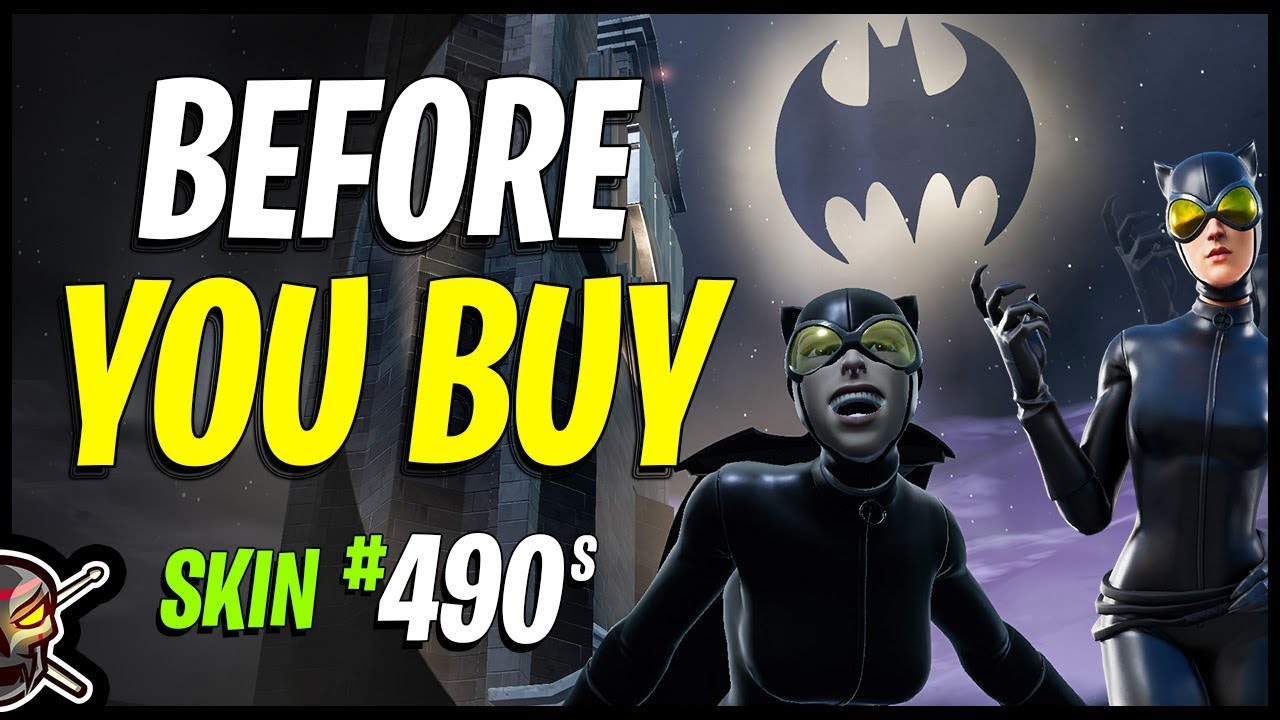 Catwoman Comic Book Skin Cat S Claws Batglider Before You Buy Fortnite Youtube